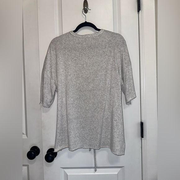 Hummingbird Grey Sweater Top - Picture 9 of 9